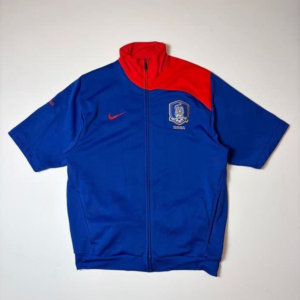 나이키 08-09 대한민국 국대 반팔 트랙탑 자켓 PN9247