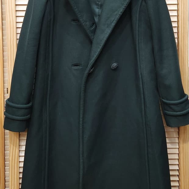 (새상품급)토리버치 코튼 트윌 더블 롱코트