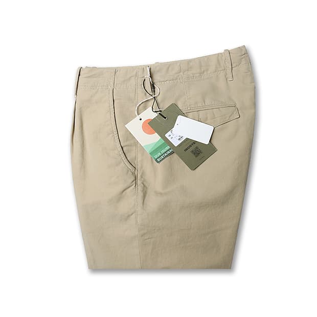 인코텍스 [Incotex] 베이지 테이퍼드 이태리 슬랙스 팬츠