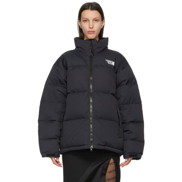 [s] vetements 베트멍 눕시 오마주 패딩 블랙
