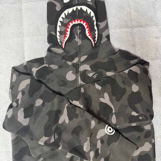 베이프 샤크후드 흑계