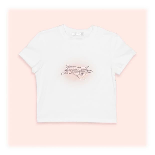 미지아카이브sleeping cat tee