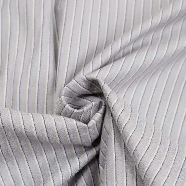 조르지오 아르마니 실크 스트라이프 셔츠