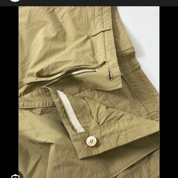 오라리 치노 면팬츠 3사이즈