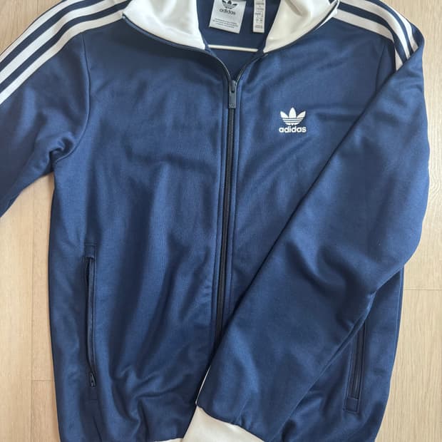 아디다스 클래식 트랙탑 네이비