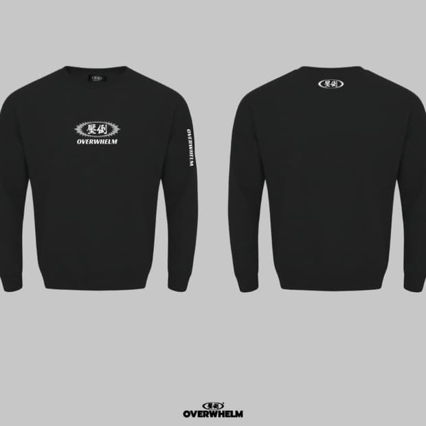 압도 러프원형 맨투맨 미개봉 새상품