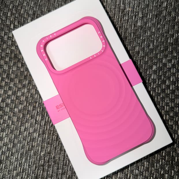 케이스티파이 리플케이스 17프로 쇼크핑크 gd콜라보