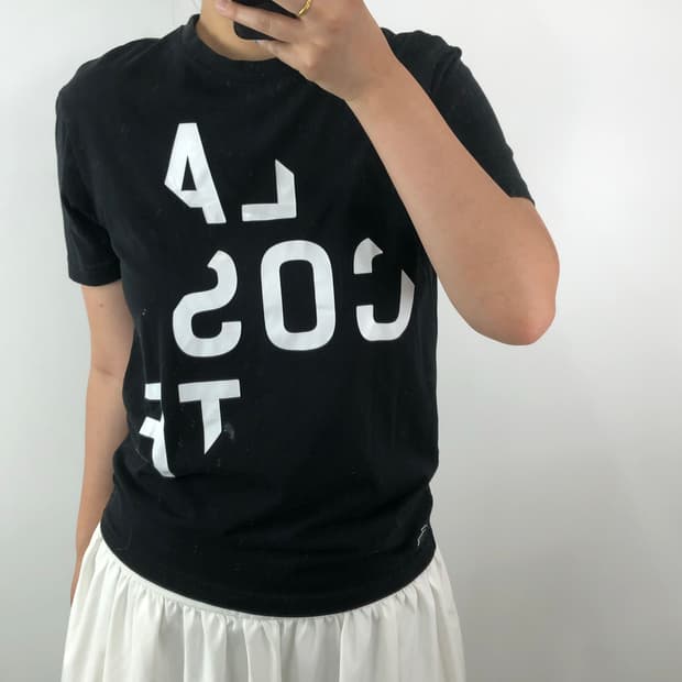 [M] 라코스테 블랙 반팔티
