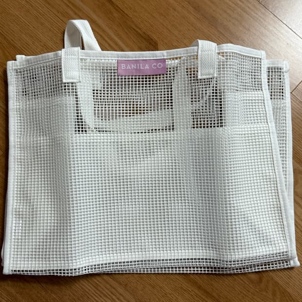 새상품) 폴리 메쉬 백