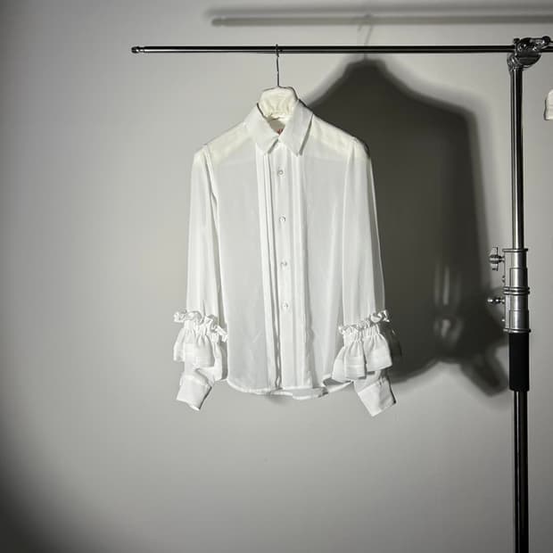 꼼데가르송 블라우스