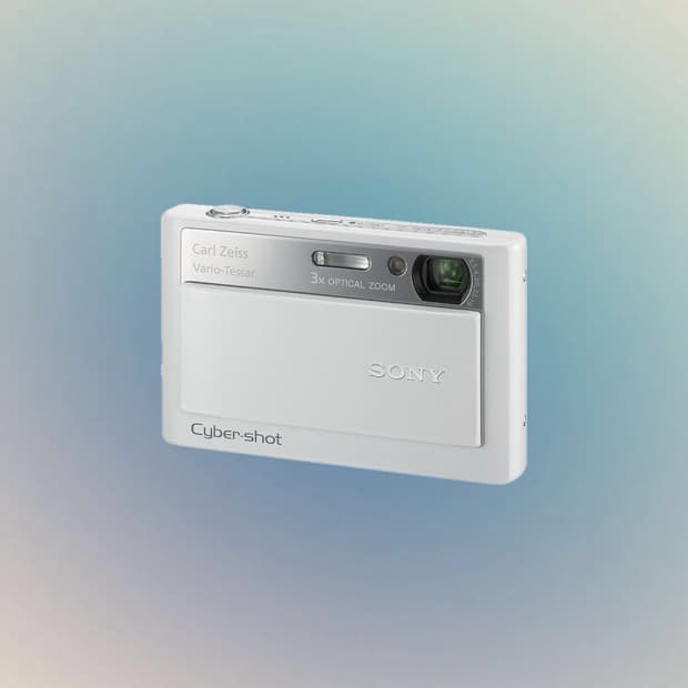 SONY Cyber-shot 소니 사이버샷 DSC-T20 화이트 디카