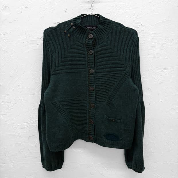 chamois depo 울 니트 가디건