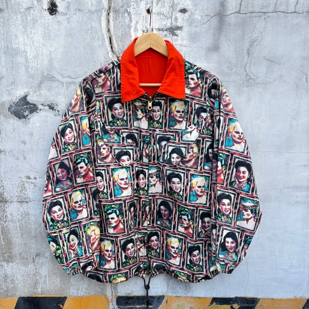 Jean Paul Gaultier 90s 장폴고티에 리버시블 양면 자켓