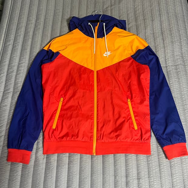 나이키 후드 바람막이 M
