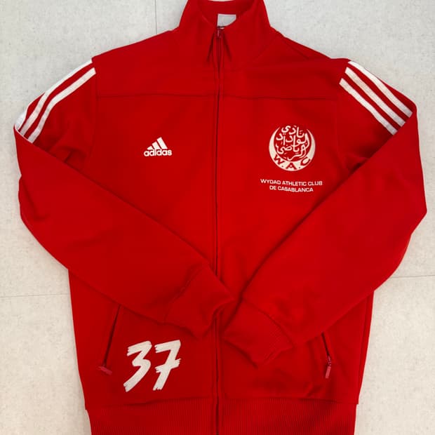 아디다스 Wydad 카사블랑카 트랙탑 37 레드