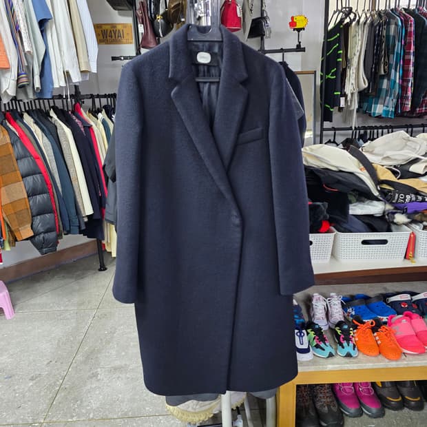 듀엘 블랙 롱코트 (1249)