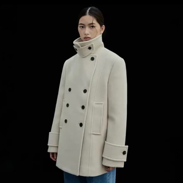 유니폼브릿지 wool pea coat