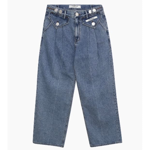 KIMHEKIM 김해김 투포켓 와이드 데님