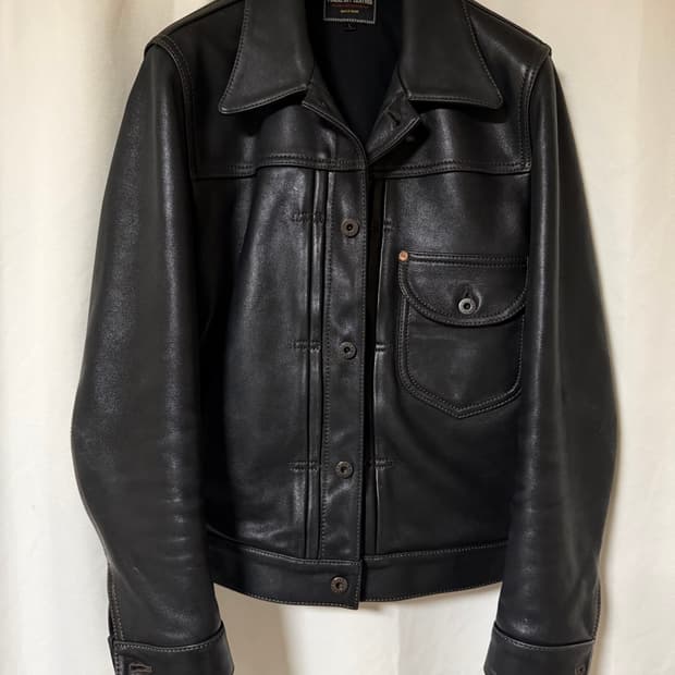 웨스턴 양가죽자켓