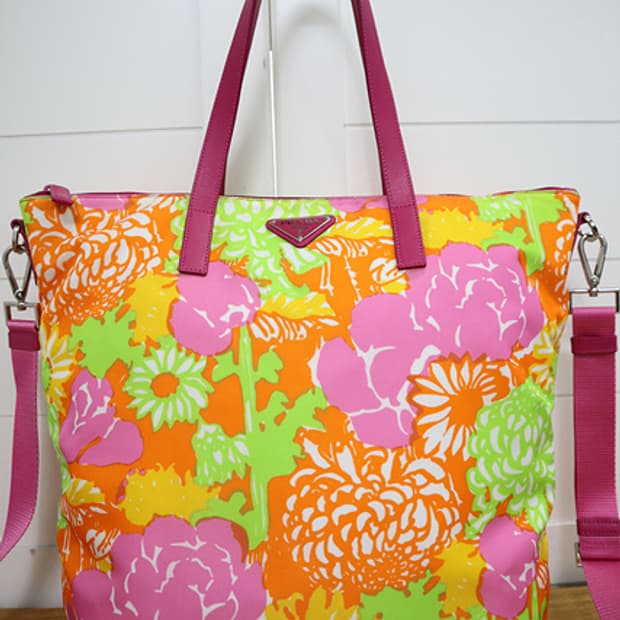 PRADA 프라다 천가방 숄더백 / 스트랩끈