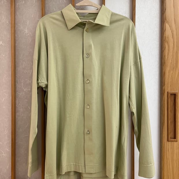 옴므 플리세 이세이미야케 코튼 셔츠