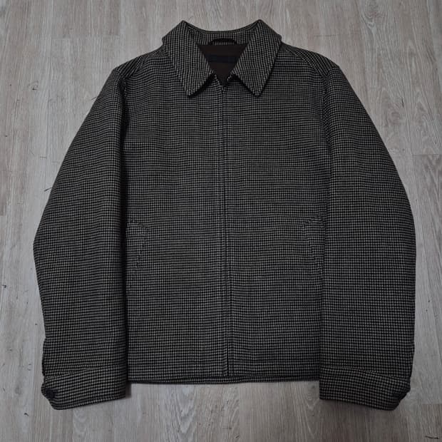 유니클로 남성 하운드투스 헤링본 블루종 자켓 XL(105)