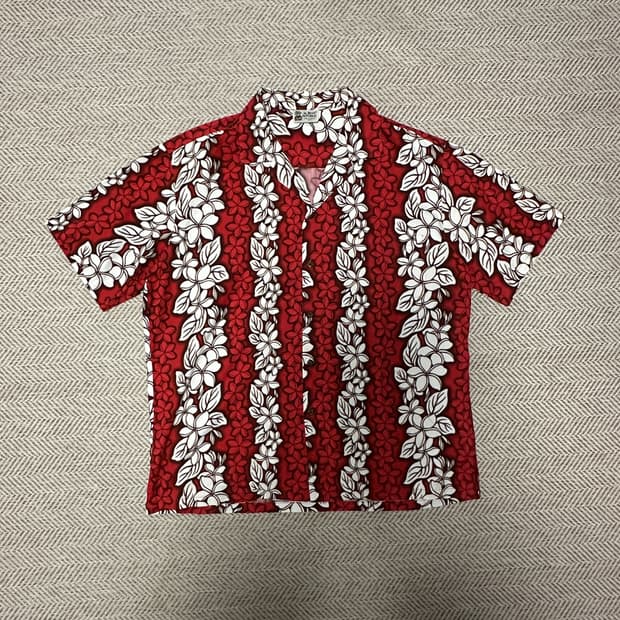 VINTAGE usa made hawaiian shirt