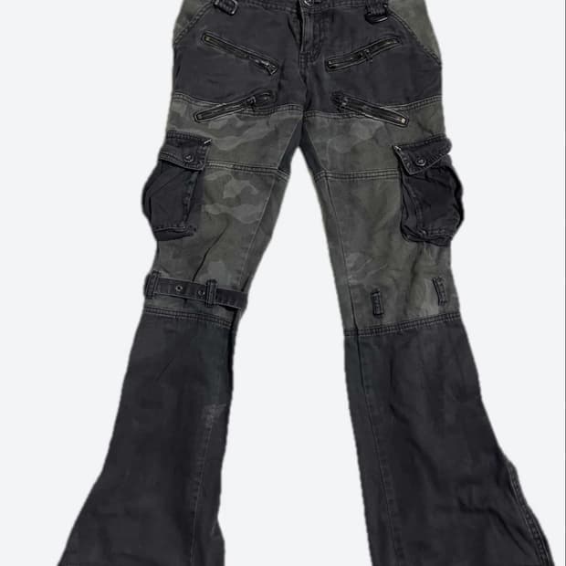 MIDAS Camo mixed Bondage pants