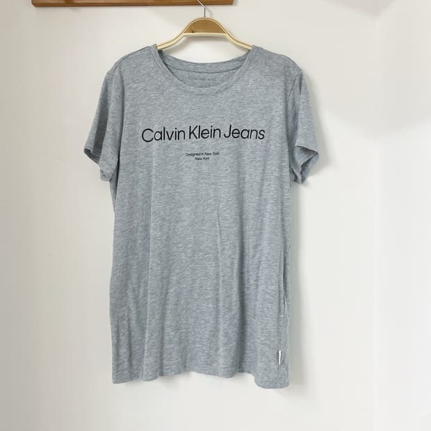 Calvin Klein Jeans 멜란지 반팔T