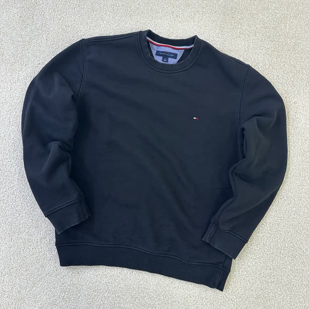 M 타미힐피거 크루넥 스웨트셔츠0323D