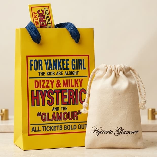 히스테릭글래머 온 스컬 픽 팔찌 실버(미개봉)