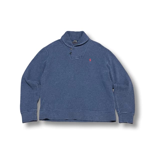 [XL] 폴로 랄프로렌 빈티지 숄카라니트