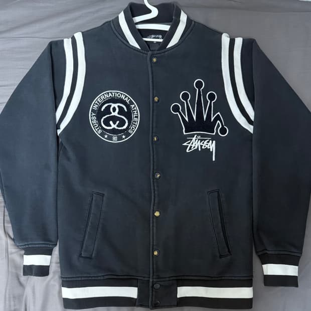 스투시 바시티 자켓 M사이즈