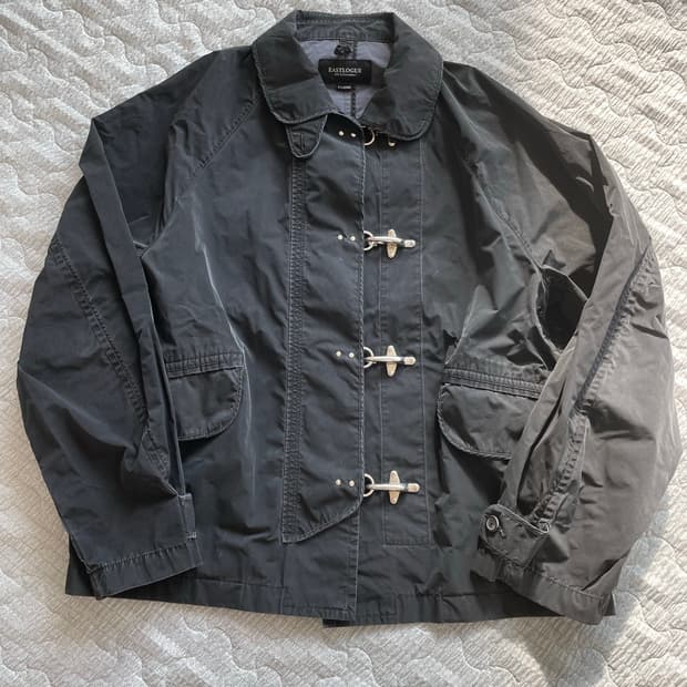 이스트로그 파이어맨 자켓 점퍼 xl 피그먼트 나일론