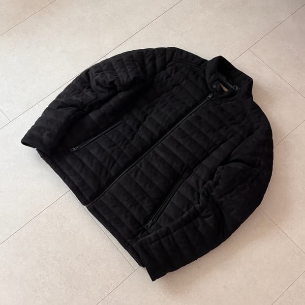 가끔, 자라가 생로랑 냄새를 낼 때가 있다. 스웨이드 라이더 자켓 L