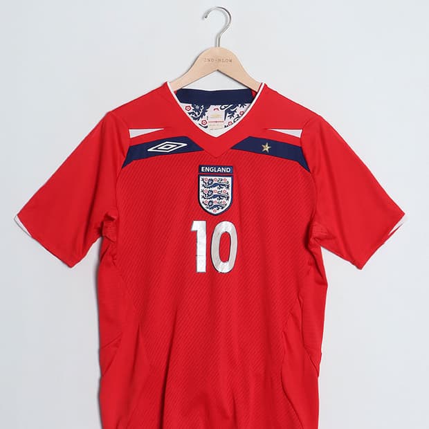 UMBRO ENGLAND 2008-2010 Away OWEN