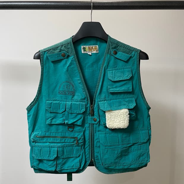 (L) 90s Kolon Sport 코오롱 피싱 베스트