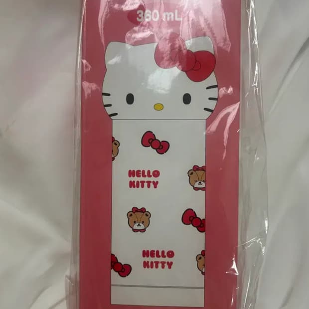 키티 일본 정품 보온병 보냉 스테인레스 텀블러