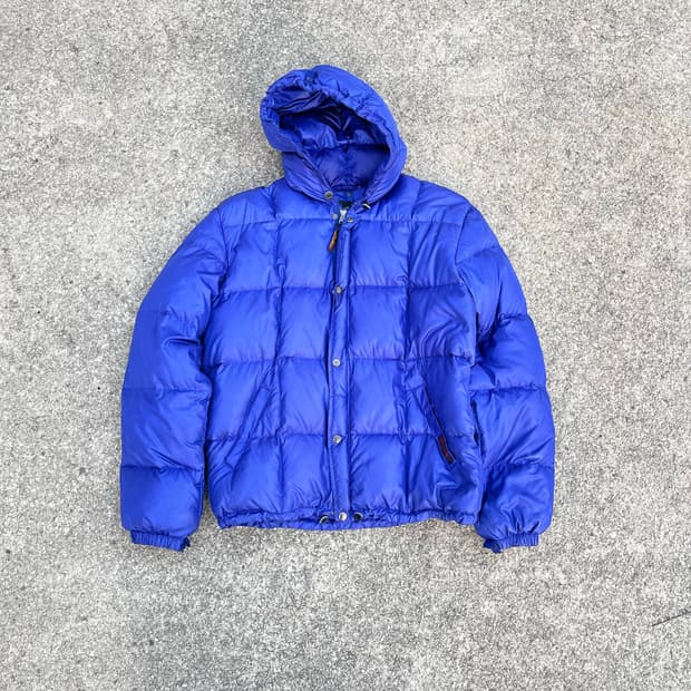 Usa Vintage 퍼플컬러 경량패딩