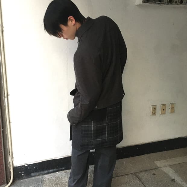 꼼데가르송 레이어드 스커트