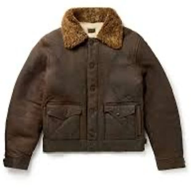 RRL 시어링 무스탕 