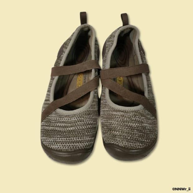 KEEN MARY JANE MESH BROWN