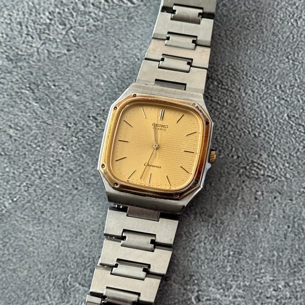 세이코 Seiko Chronos 쿼츠 콤비