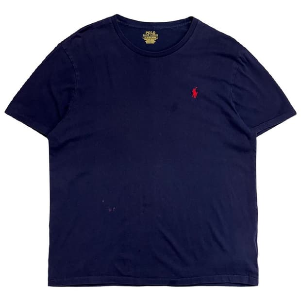 RALPH LAUREN 반팔 티 네이비 XL