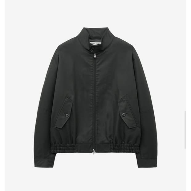 인사일런스 샴브레이 해링턴 자켓