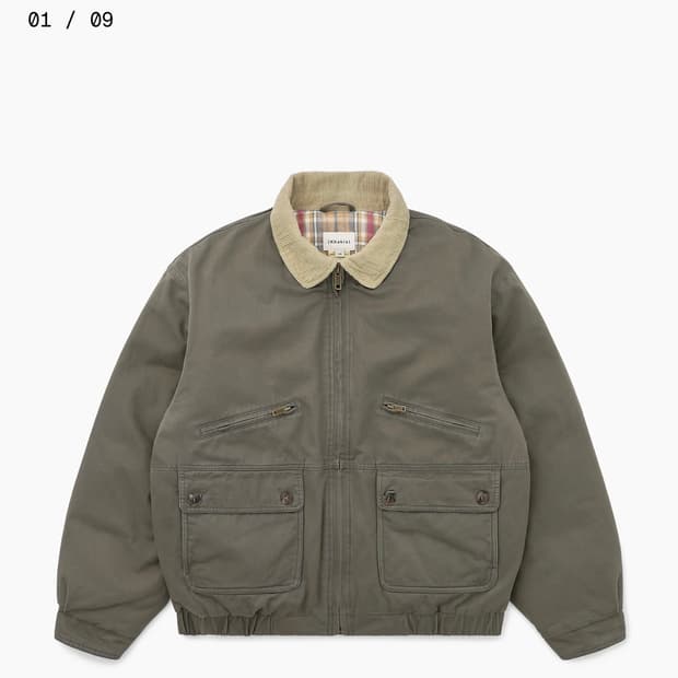 카키스 하버 다운 자켓(구매)