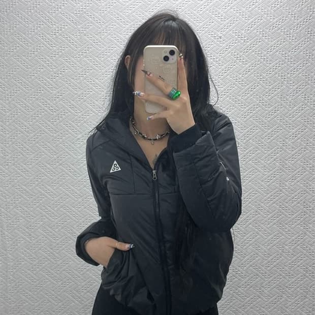 나이키 ACG 올드스쿨 캐주얼 빈티지 경량 패딩 자켓 L C07947