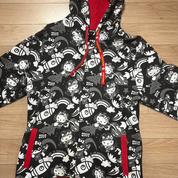 키티 상하의 세트 ( 후드집업 바지)