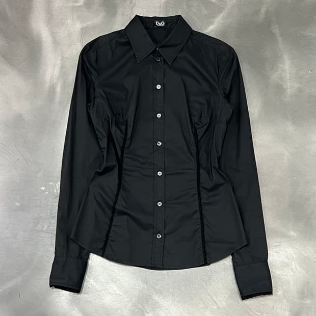  돌체앤가바나 레이스 블라우스 y15858