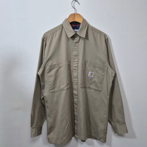 칼하트Carhartt 브라운 코튼 셔츠 L - S42